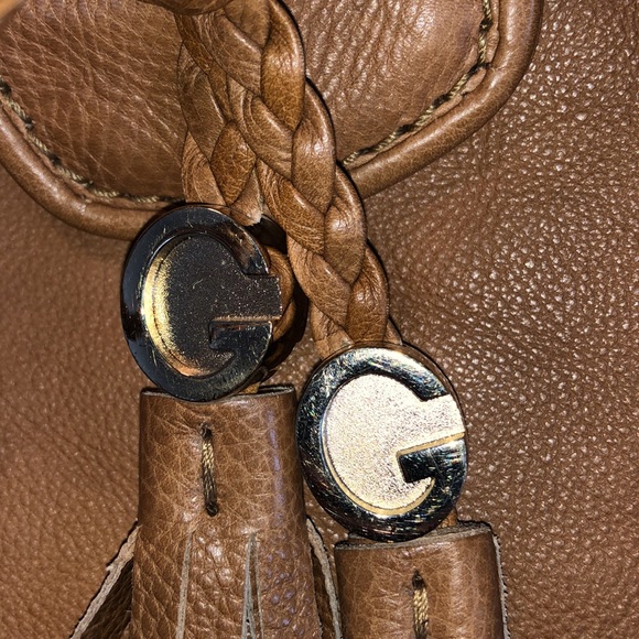 Gucci Tan Leather Marrakech Large Hobo Bag - Picture 3 of 9